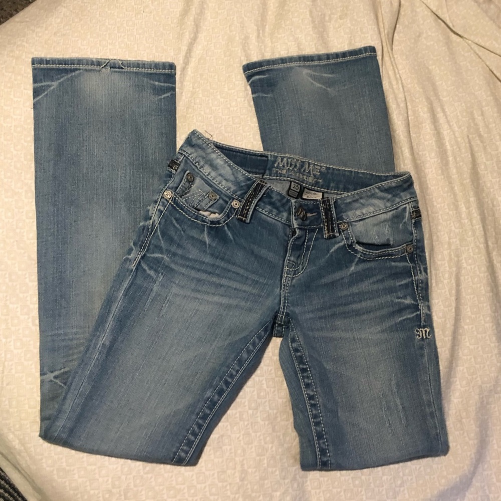Miss Me Boot Cut Jeans X1021BL